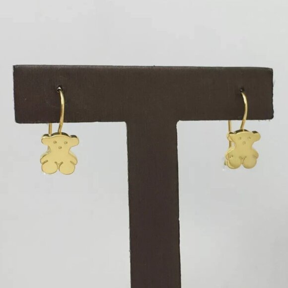 Tous Sweet Dolls Earrings with Bear motif Bear 11mm - Picture 1 of 1